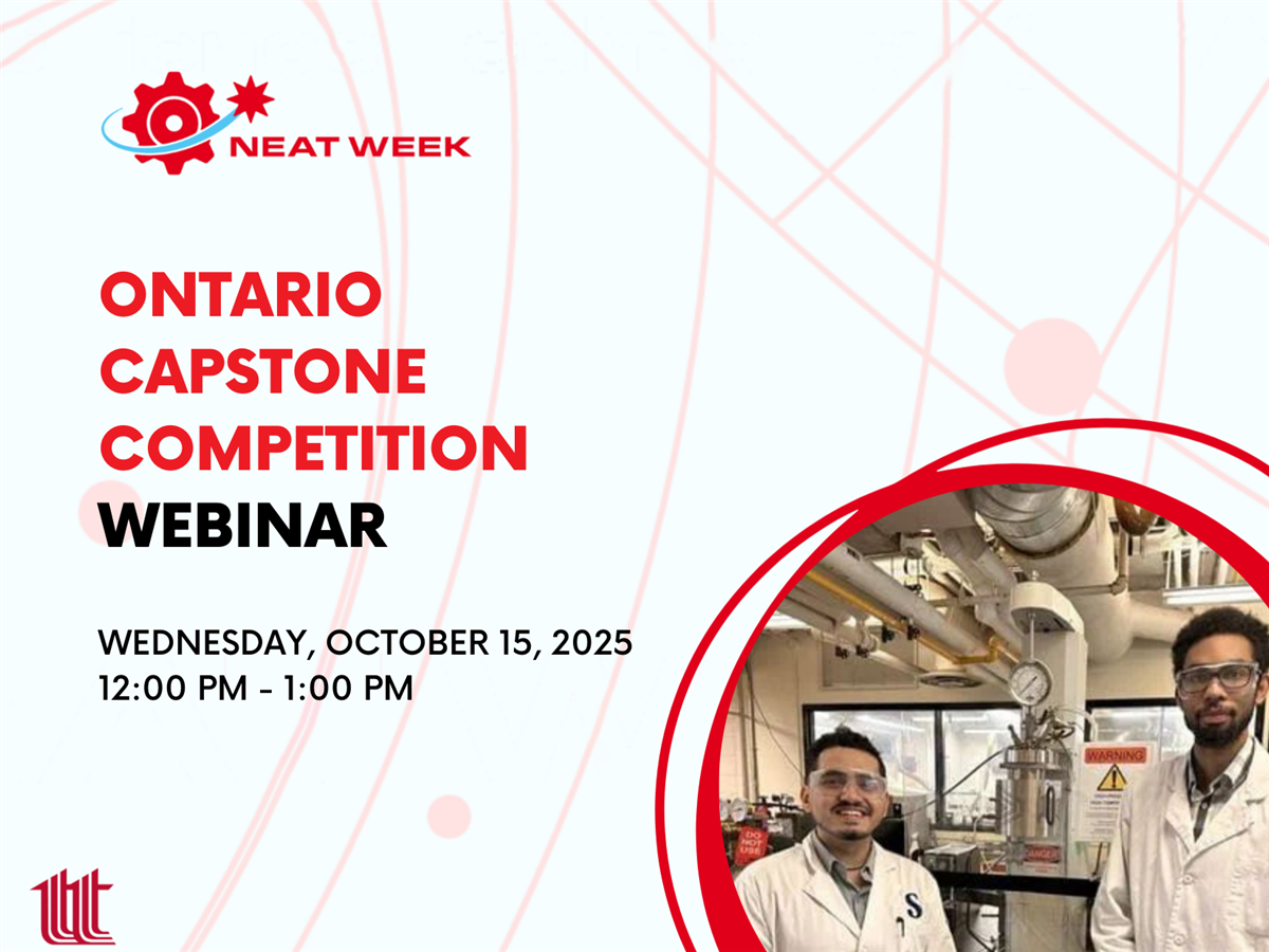 You're Invited: Ontario Capstone Competition Webinar