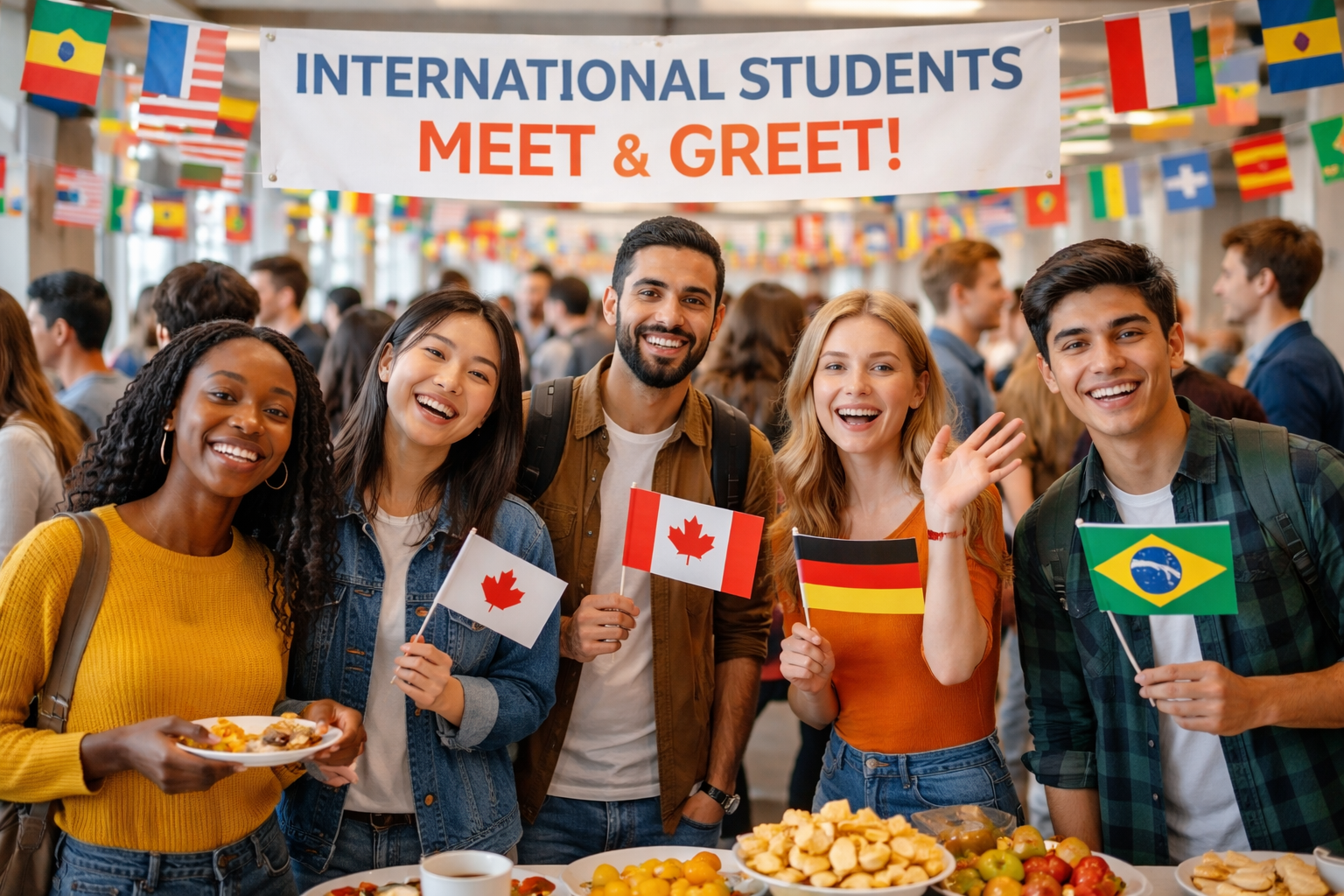 International Student Meet & Greet on Campus Welcome Day