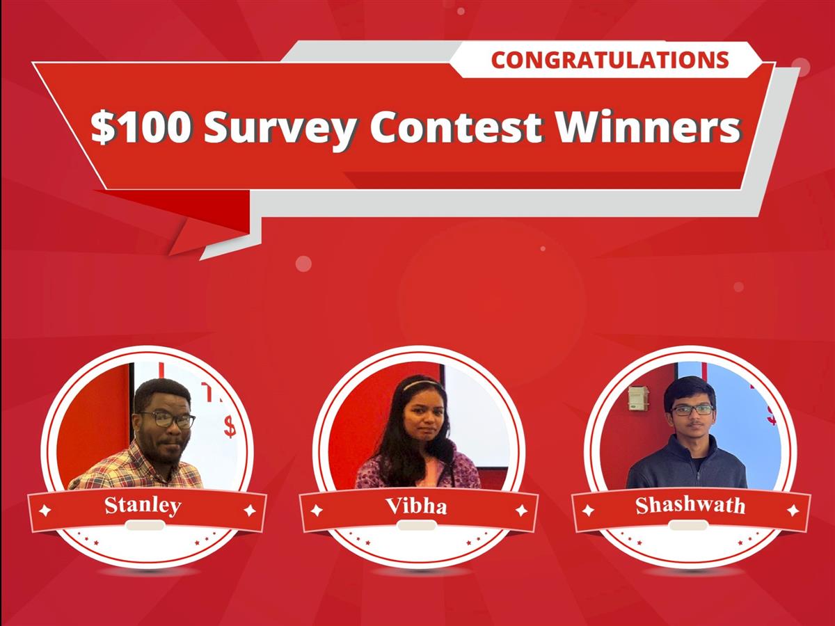 The Service Hub Survey Contest Winter2024 Winner!