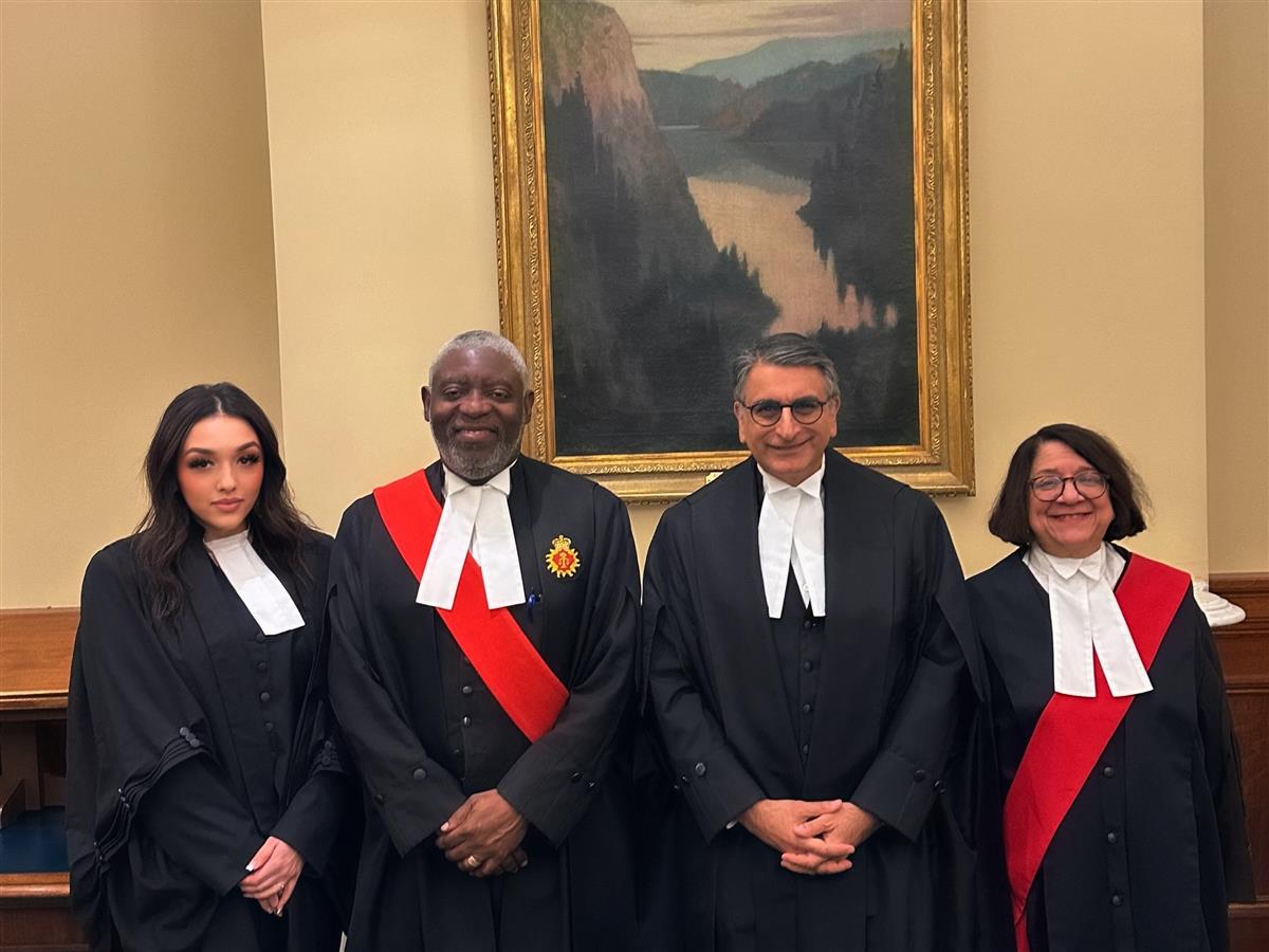 Seneca students participate in the Black Law Students Association of Canada moot