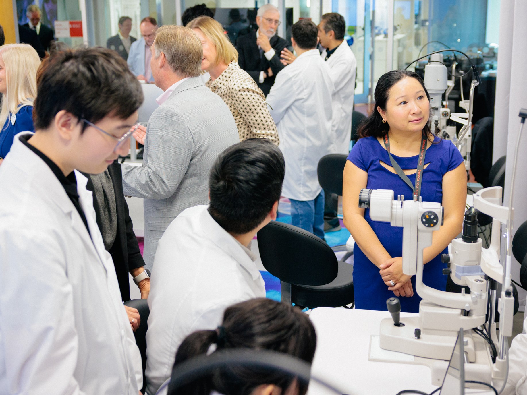 Seneca Polytechnic and CooperVision Canada open Contact Lens Centre of Excellence