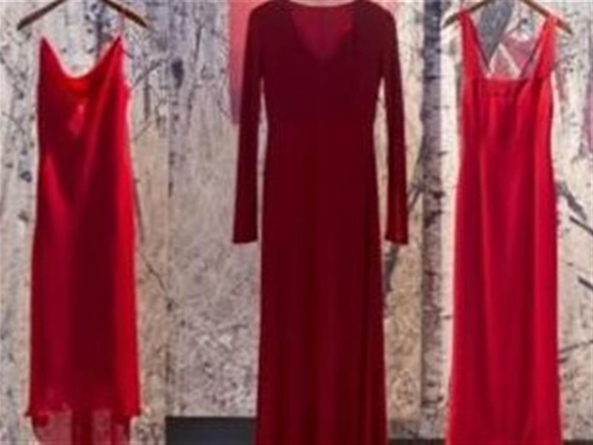 Raising awareness on Red Dress Day