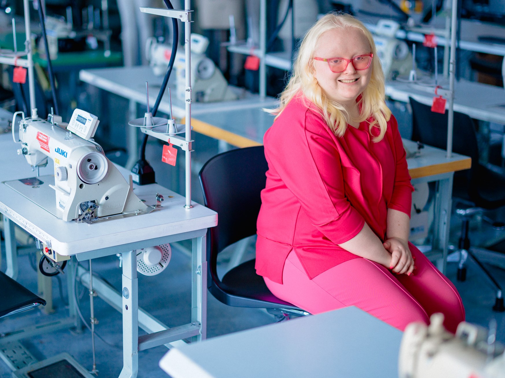 I want to put people with disabilities in the fashion spotlight