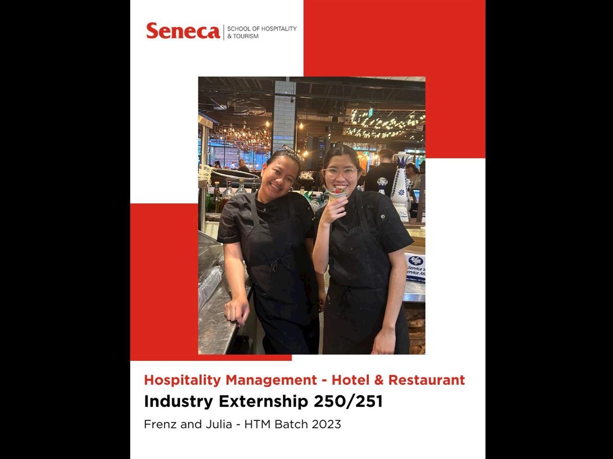 📸 Industry Externship I (HTM250)...