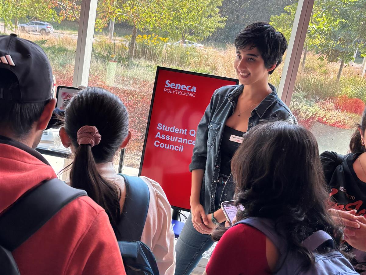 SQAC at the Fall 2025 Seneca Service Fair