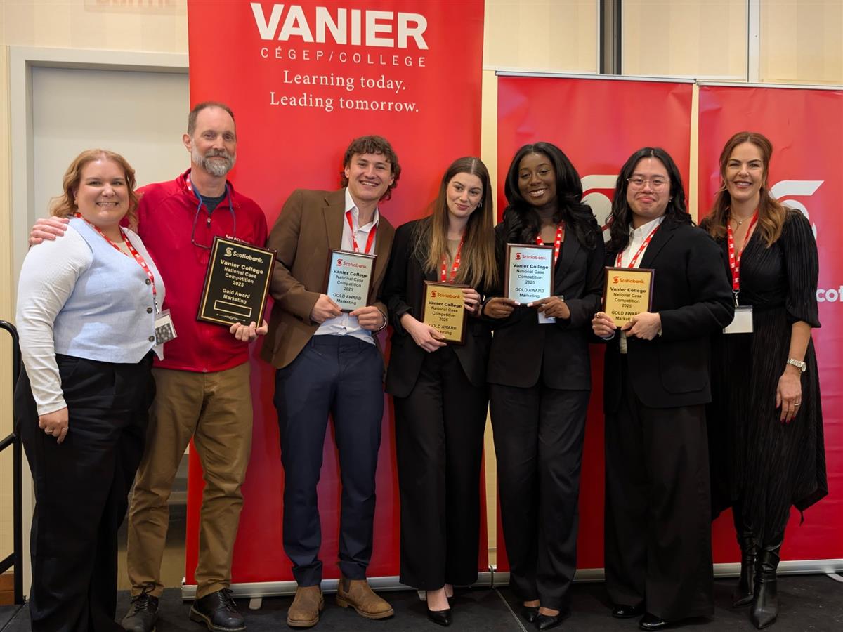 Seneca wins our first ever gold at the 2025 Vanier College National Marketing Case Competition