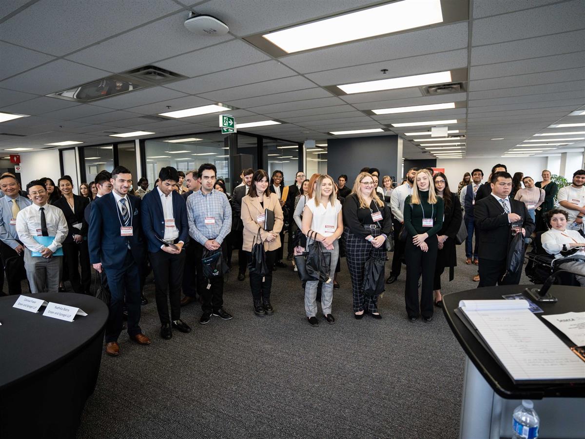 Law Clerk speed networking event sees impressive turnout