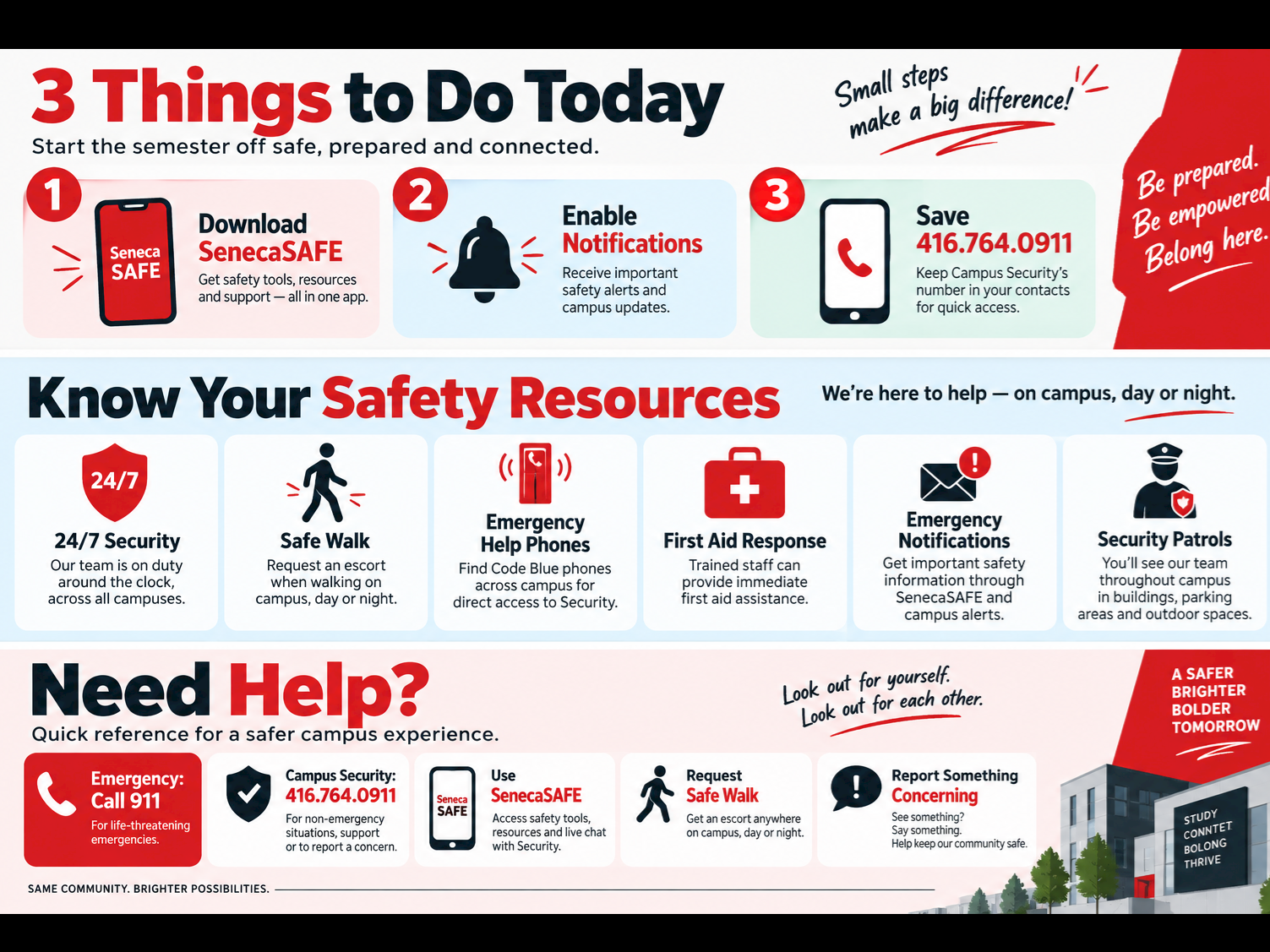 Welcome to a New Semester: Your Safety Starts Here