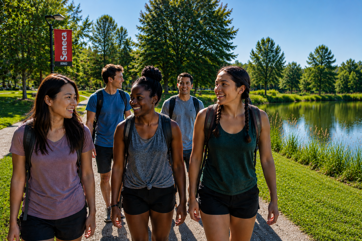 Summer Hike at King Campus