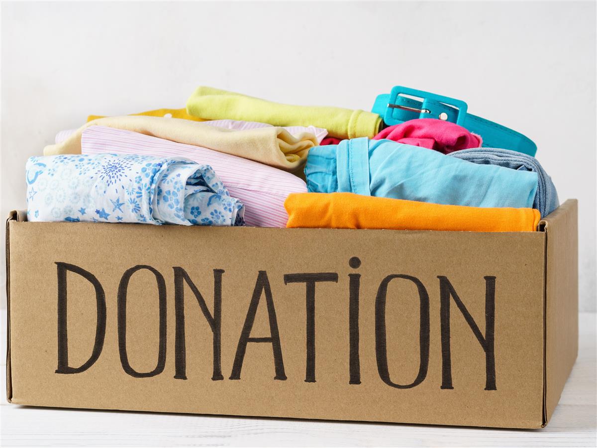 Donate pre-loved items to The Boutique Clothing Drive
