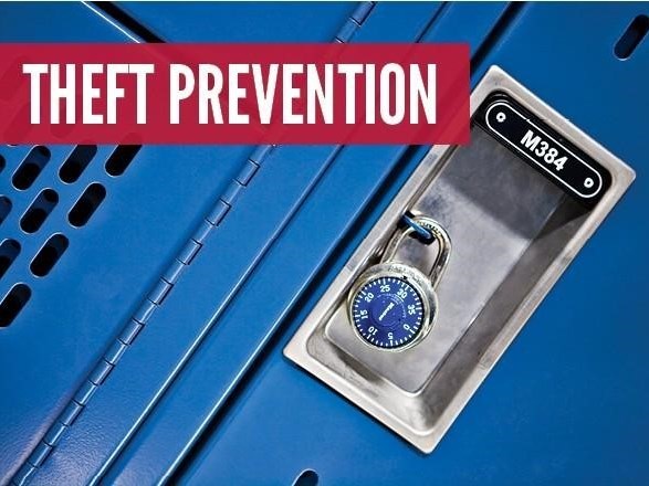 Theft and locker safety prevention tips