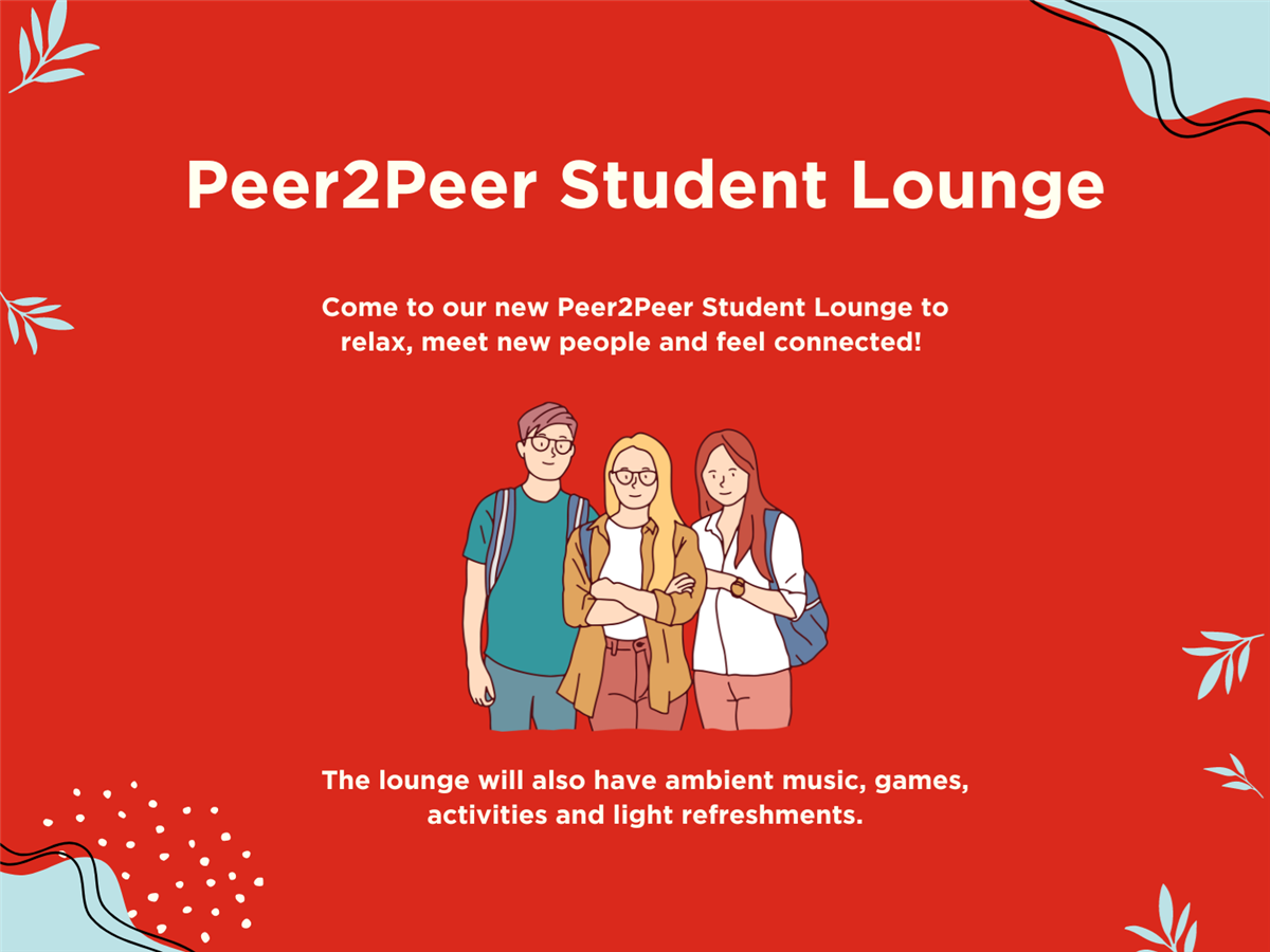 Peer2Peer Student Lounge - Fall 2024