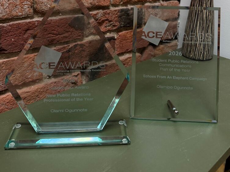 Graduate named New Public Relations Professional of the Year