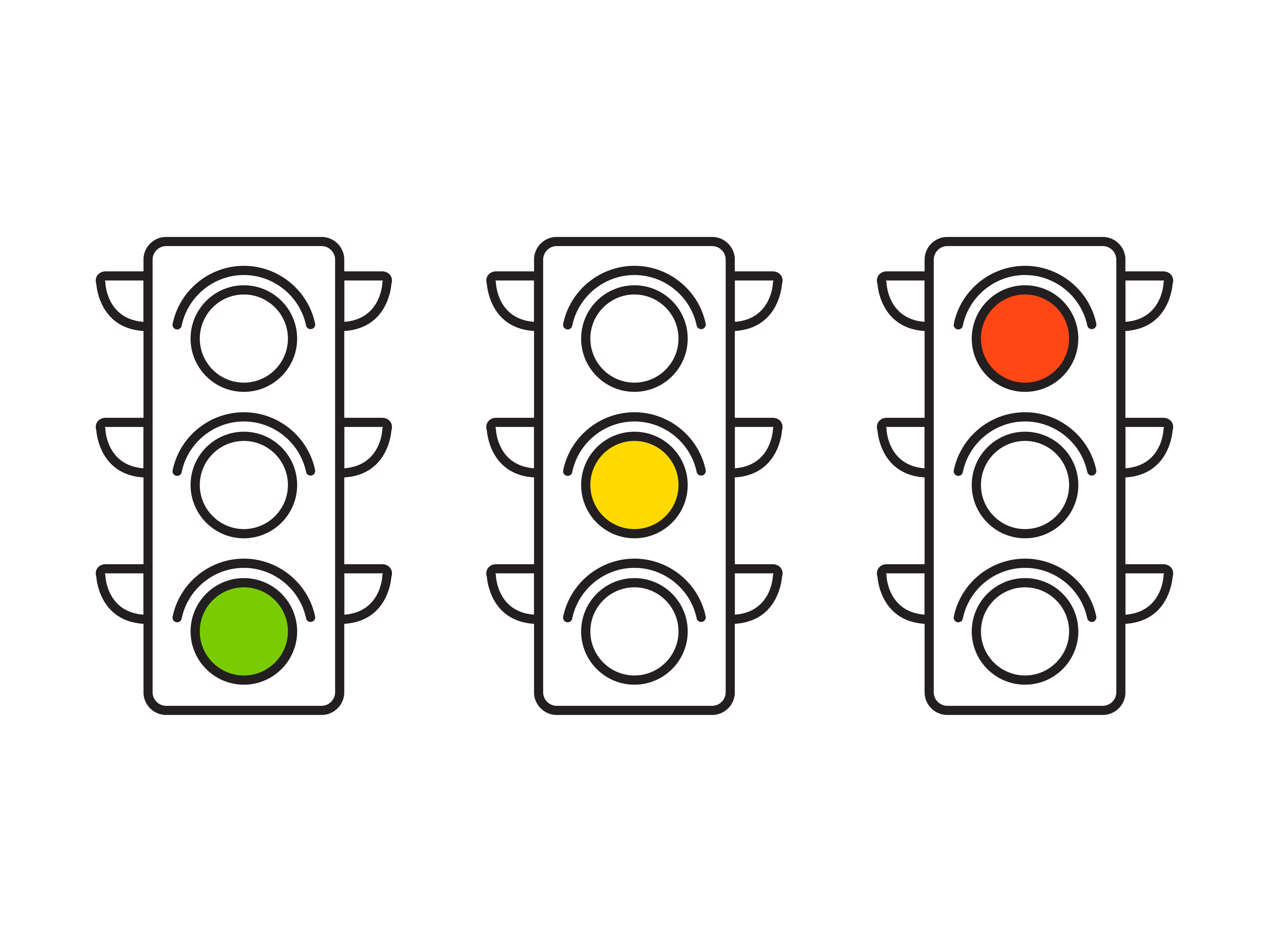 Traffic light shutdown notice — Newnham Campus main entrance