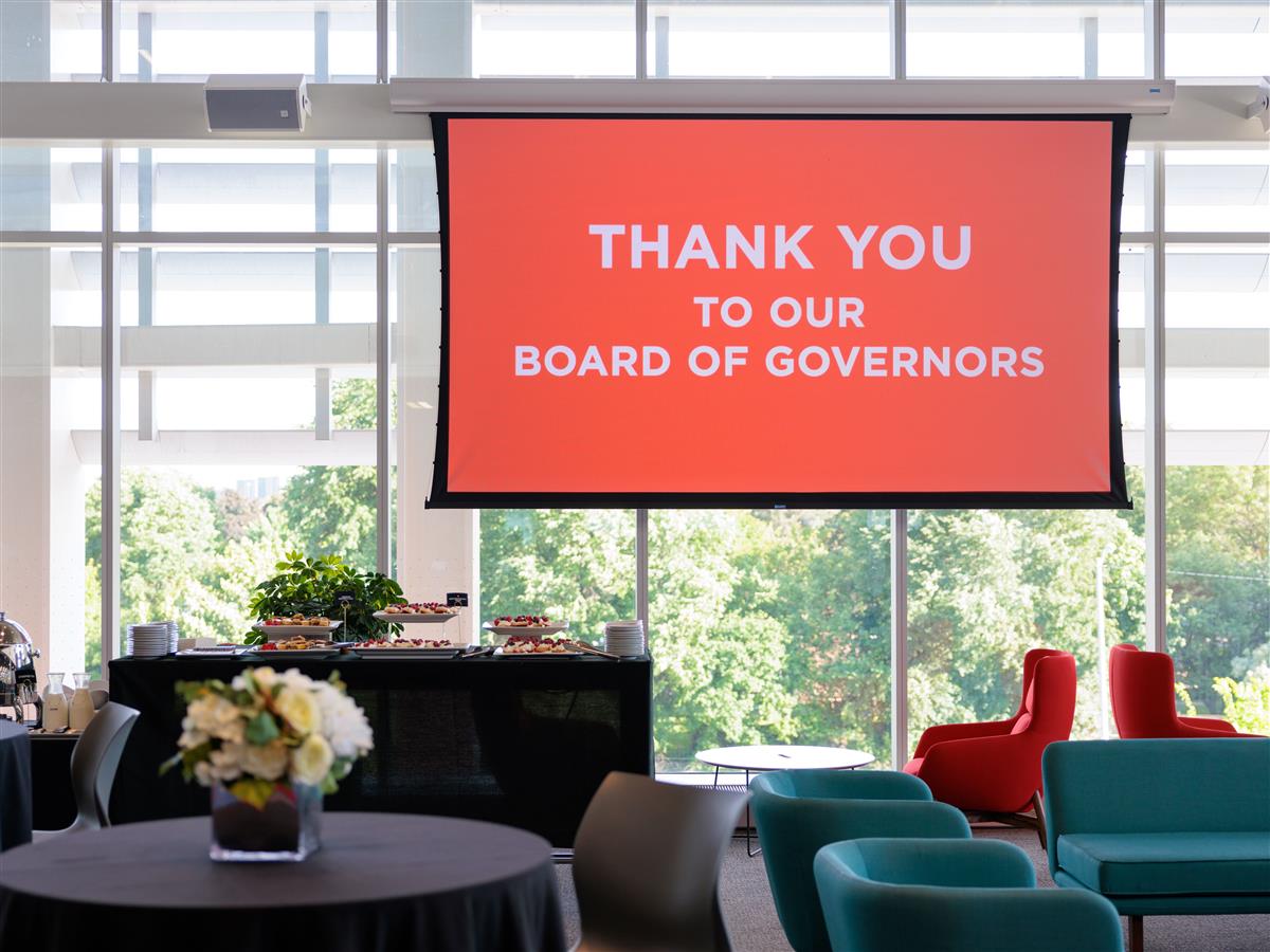 Board of Governors update