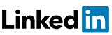 LinkedIn logo.