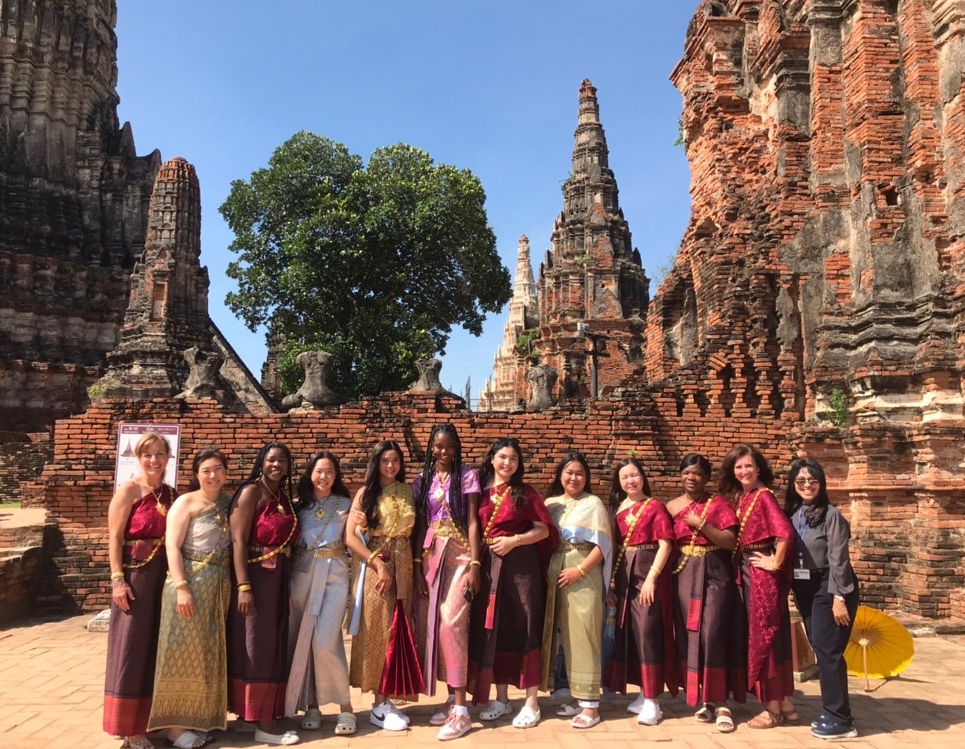 Picture of passed participants in Thailand