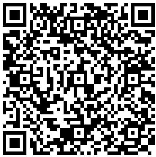 A qr code with a few black squaresDescription automatically generated