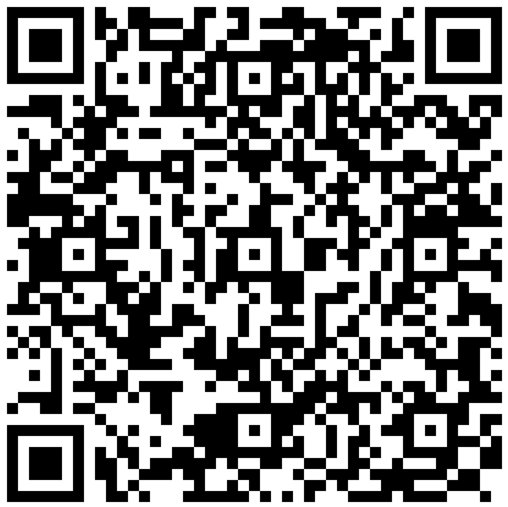 A qr code with a few black squaresDescription automatically generated