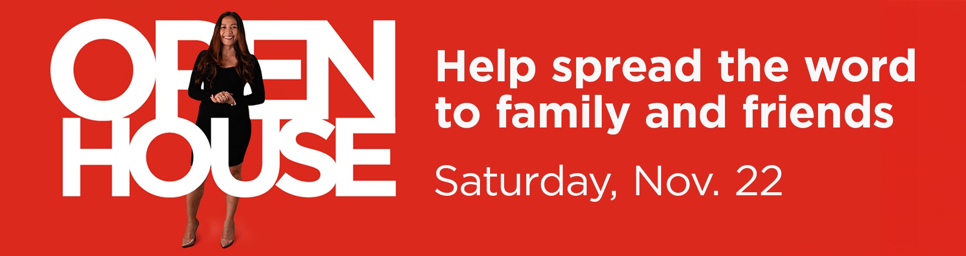 Fall Open House banner