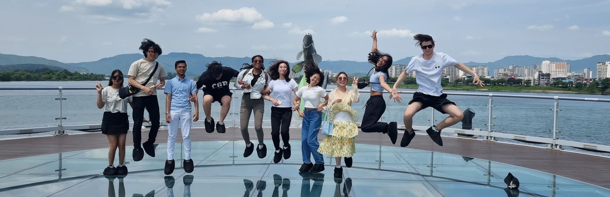 Picture of students in an opportunity in South Korea