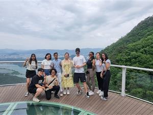 In May 2023, a group of students travelled to Konkuk University (Seoul, South Korea) to learn about culture and language while earning a general education credit.