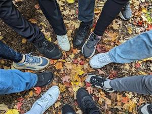 Fall Hike at King Campus