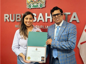 Prashant Srivastava, Executive Director of Seneca International, was honoured with the Global Impact Award from the Canadian and African Women’s Aid Program, recognizing his dedication to international education and collaboration. 